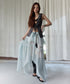 Frill Collar Vest & Sheer Flare Skirt Series